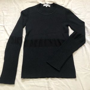 Sonia Rykiel Black Sweater Size 40 Made in Italy